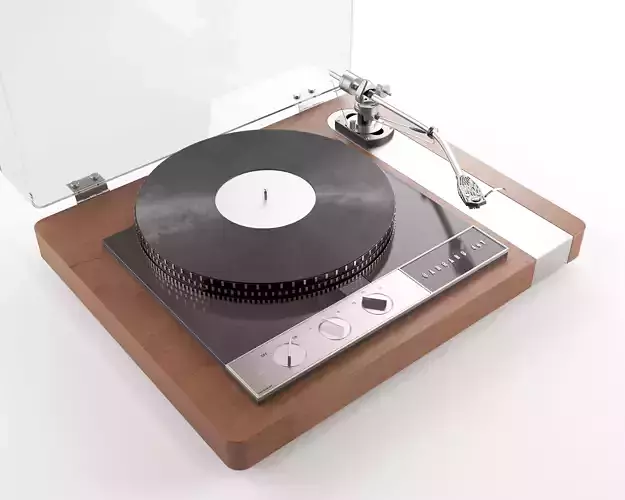 Garrard 401 Turntable SME Tonearm 3D Model 3D model Garrard 401 Turntable SME Tonearm 3D Model 3D model