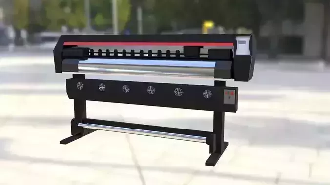 cutting plotter 3d model 3D model