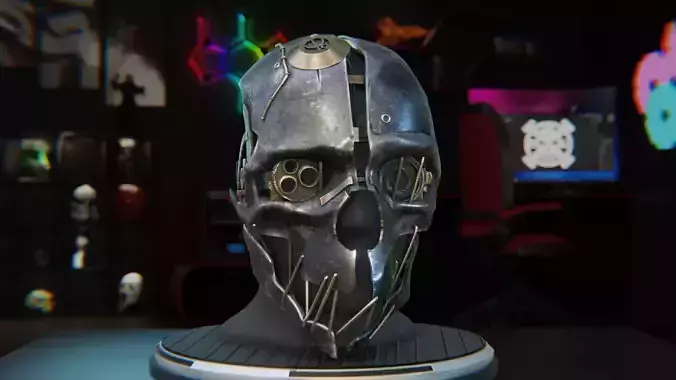 Corvo Mask from Dishonored 1 3D print model
