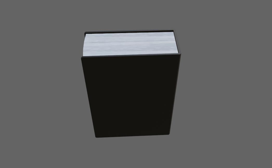 Archive Folder - File - Pasta de arquivos Low-poly 3D model_7