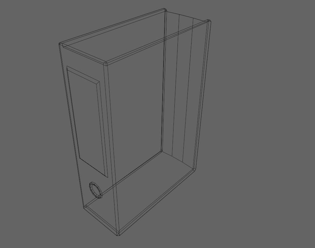 Archive Folder - File - Pasta de arquivos Low-poly 3D model_14