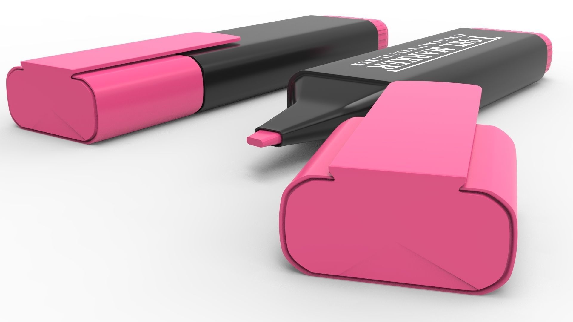 MARKER PINK 3D model_25