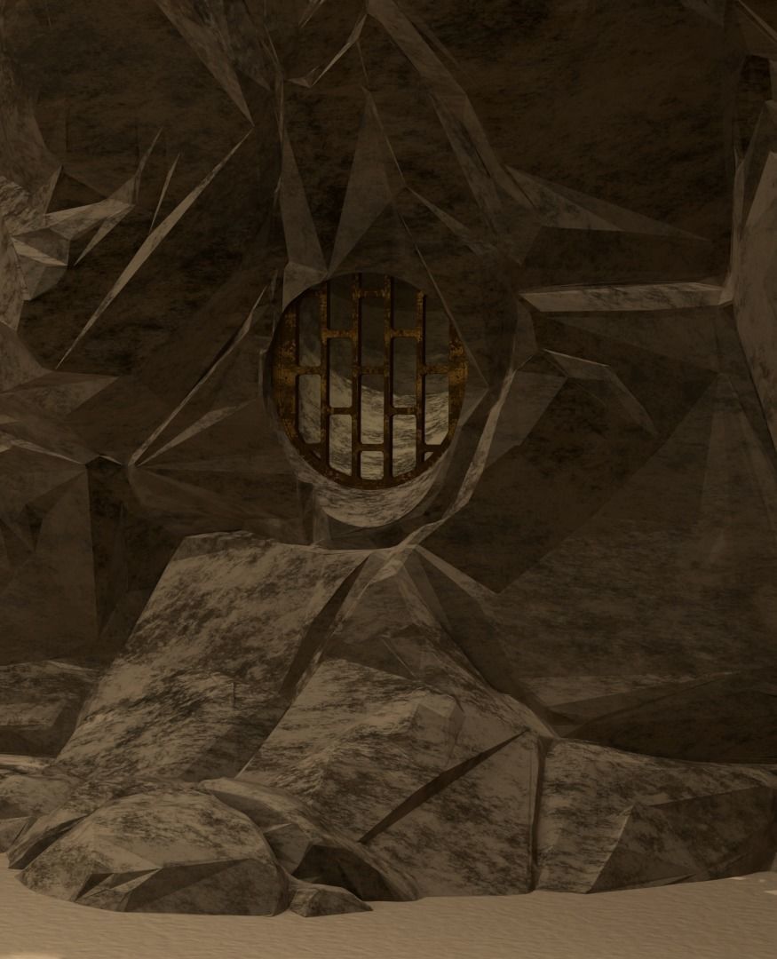 Rancor Keeper Door 1-6 scale Hottoys 3D print model_8