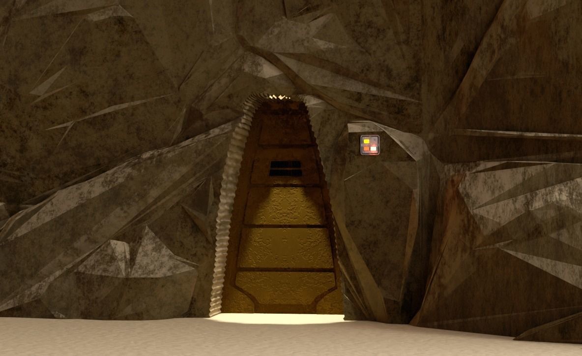 Rancor Keeper Door 1-6 scale Hottoys 3D print model_6