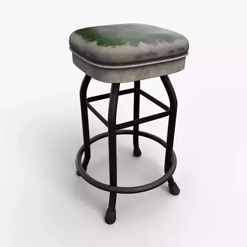 Vintage Bar Stool Game Ready