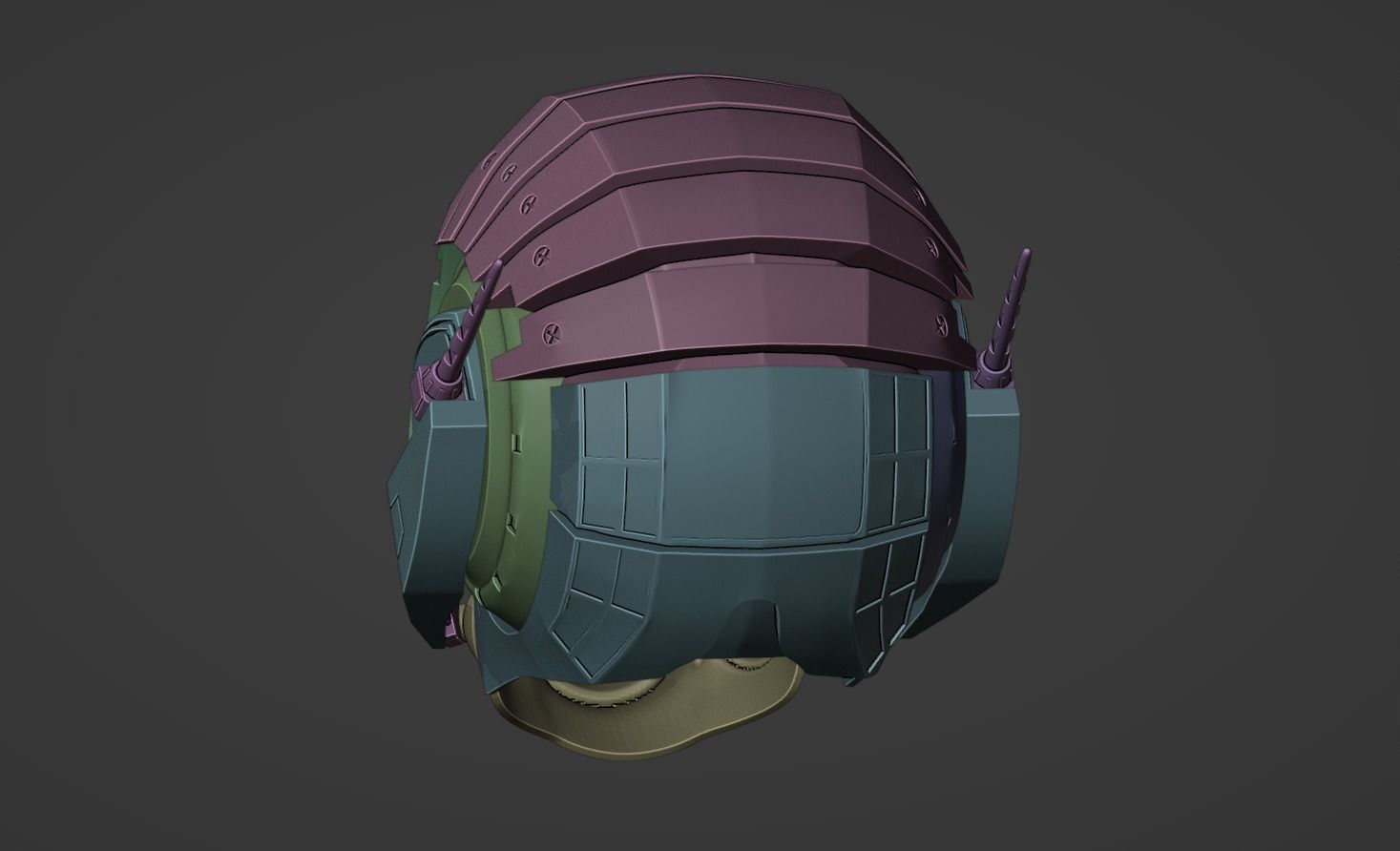 Ant-Man Helmet 3D print model_7
