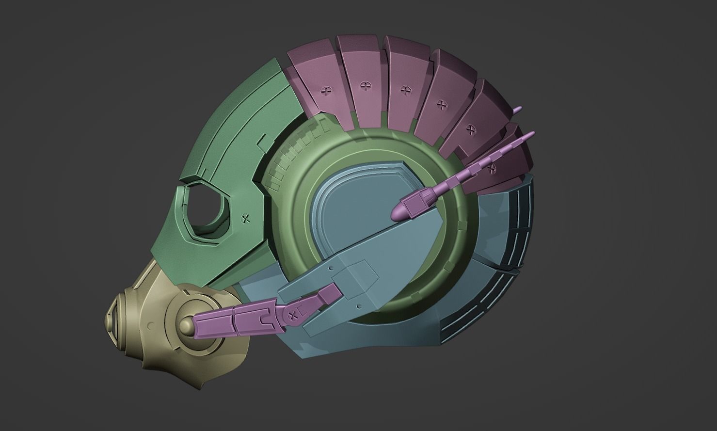 Ant-Man Helmet 3D print model_6