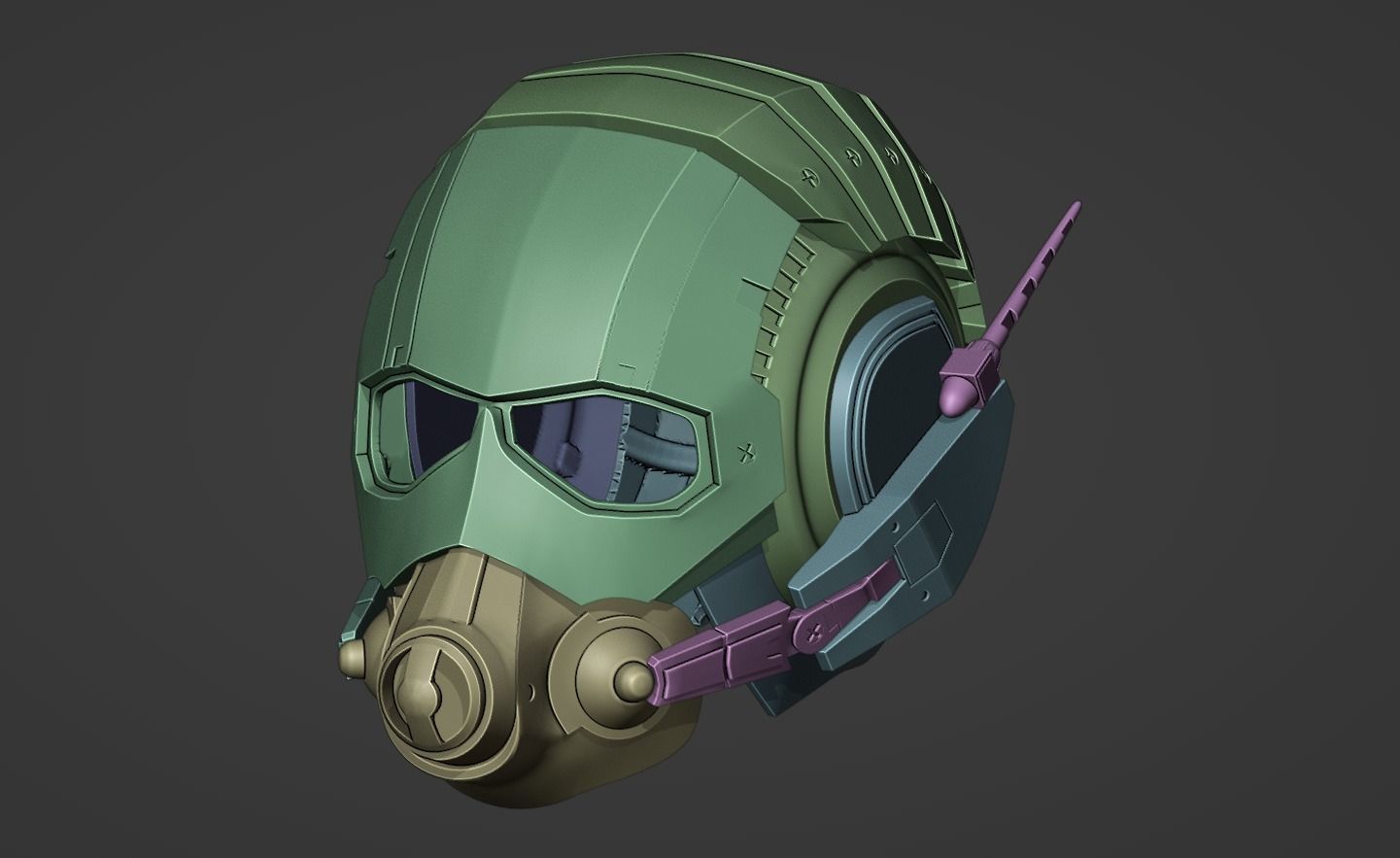 Ant-Man Helmet 3D print model_5