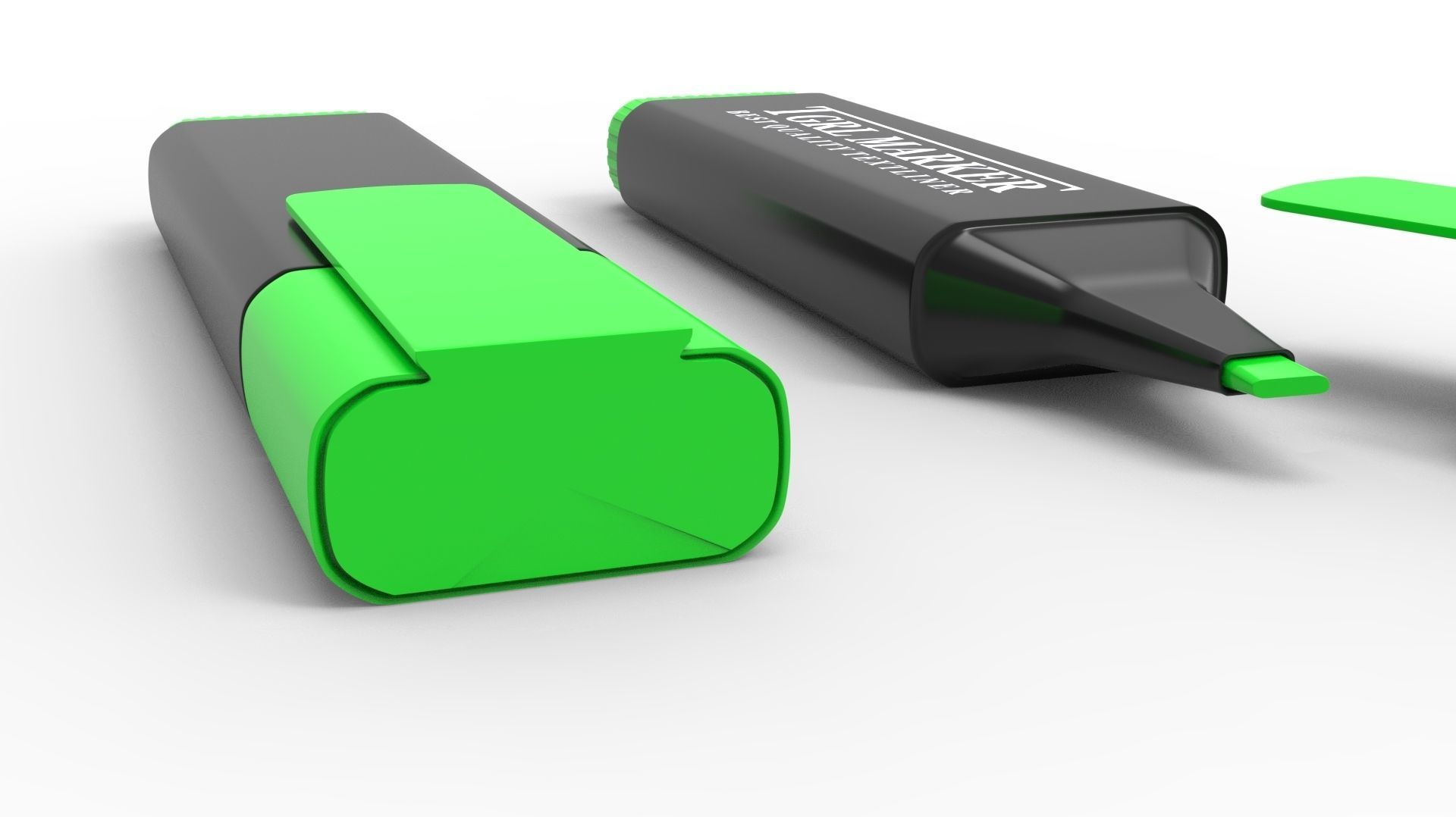 MARKER GREEN 3D model_30