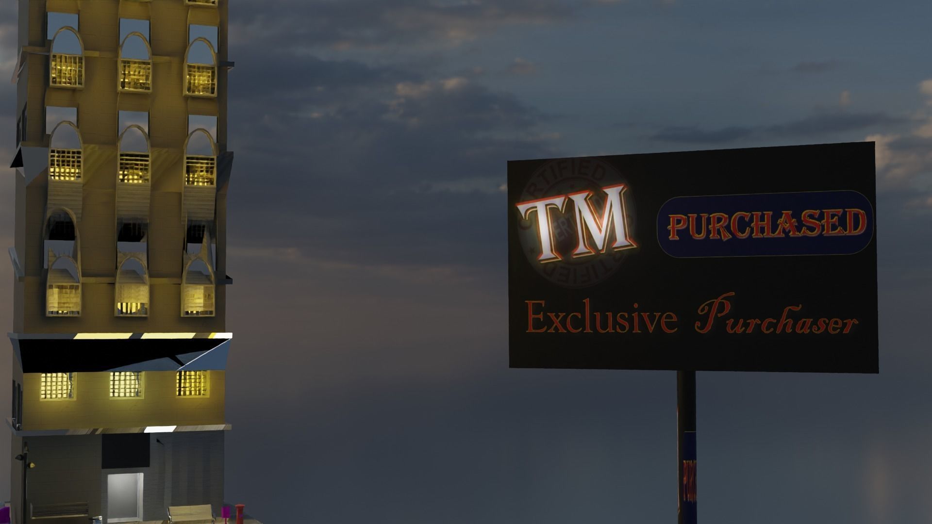 building - Exlusive building -trademark- Exclusive Purchaser 3D model_5