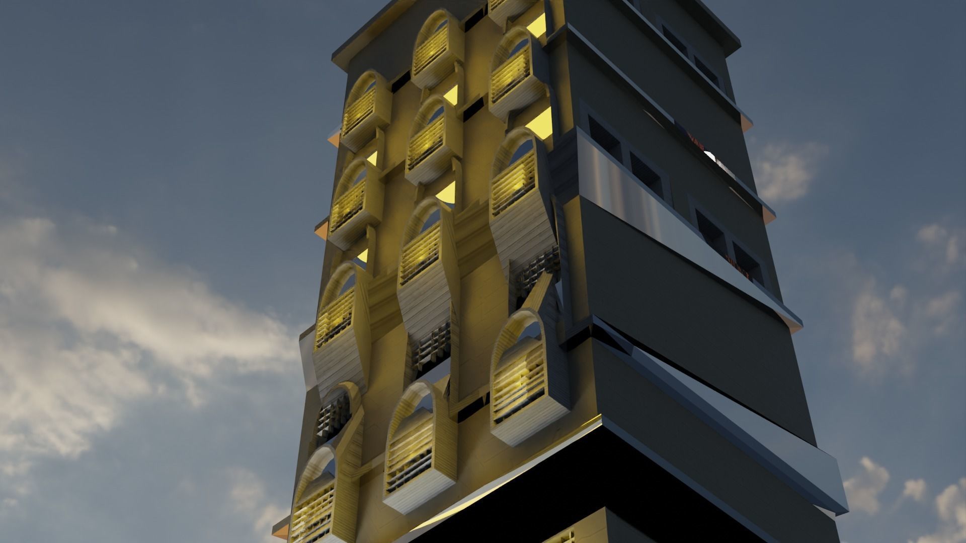 building - Exlusive building -trademark- Exclusive Purchaser 3D model_8