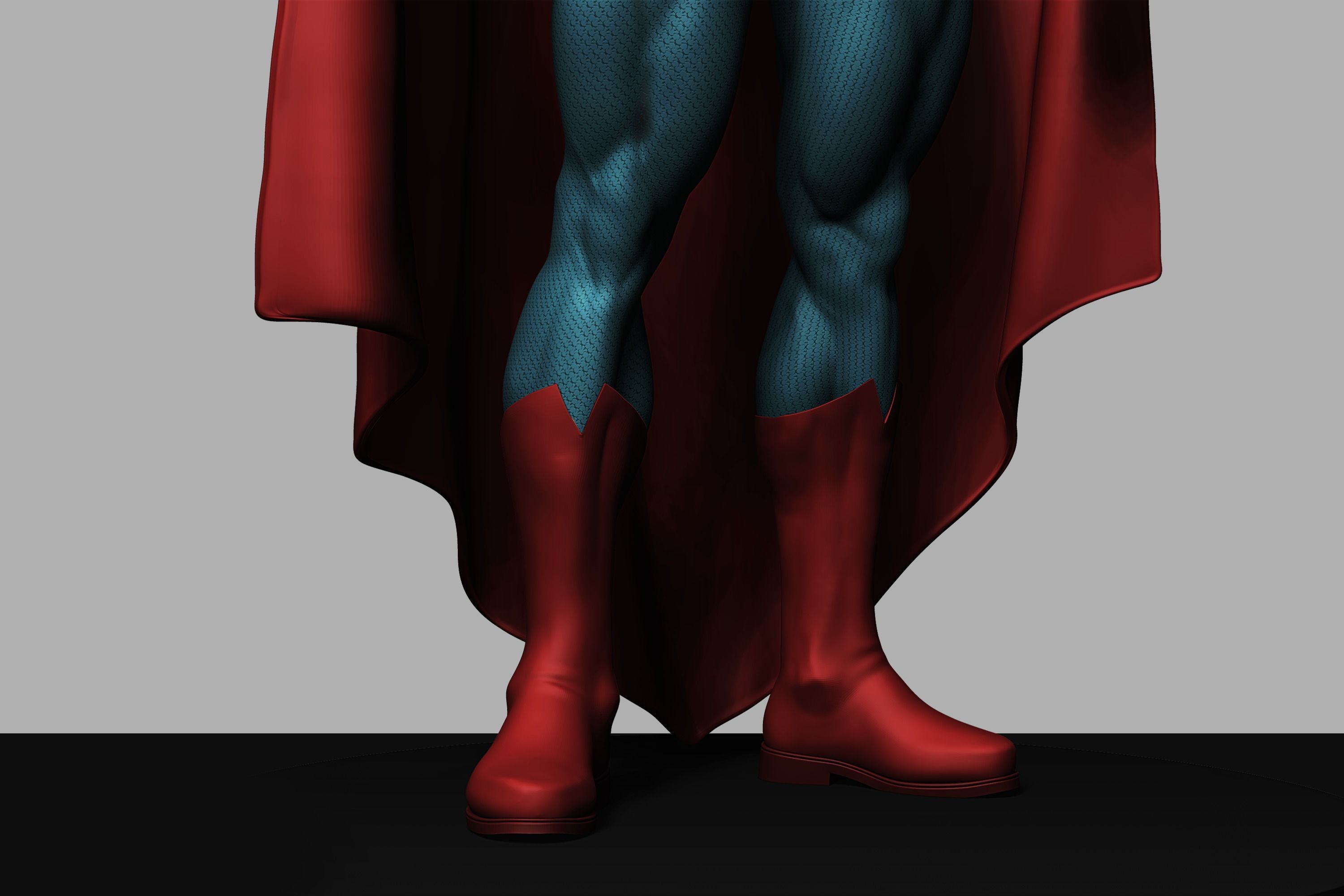 SUPERMAN ZTL 3D print model_6