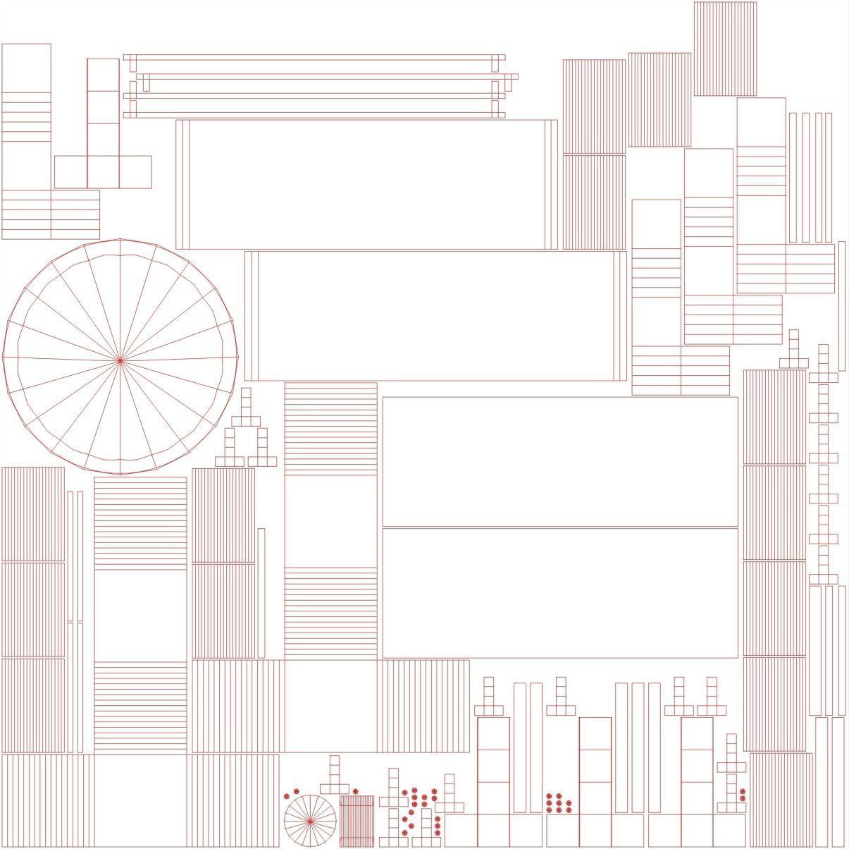 Supersite pizza on pole 3D model_3