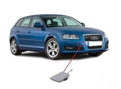 audi a3 front bumper tow cover 3D print model_4