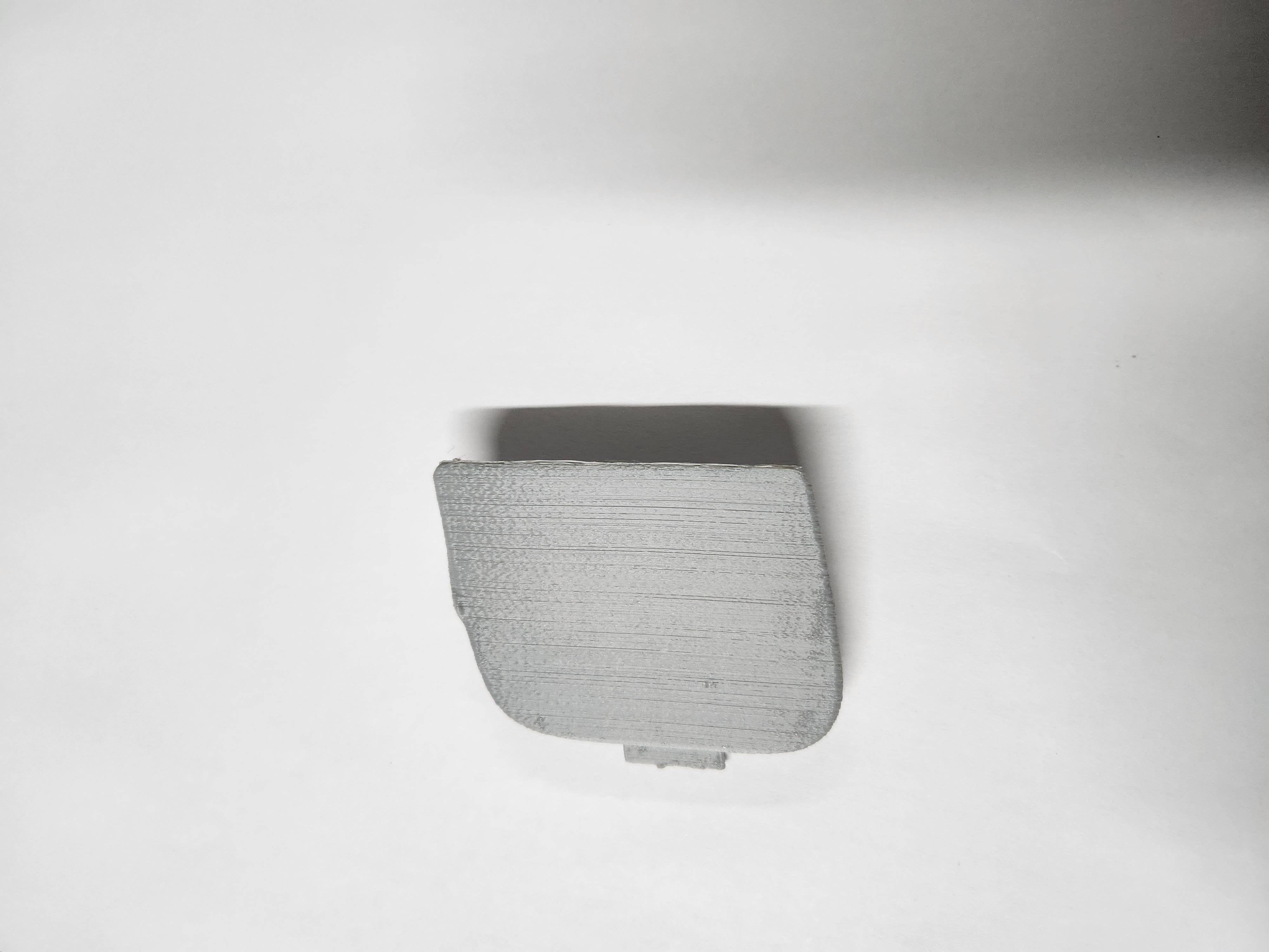 audi a3 front bumper tow cover 3D print model_2