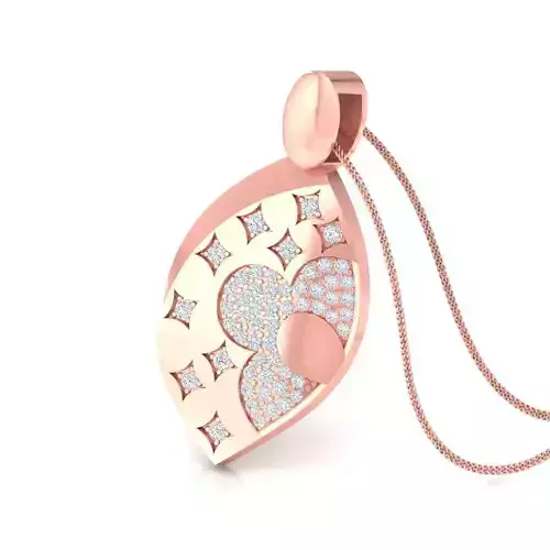 Pendant Casual Clovers gemstone