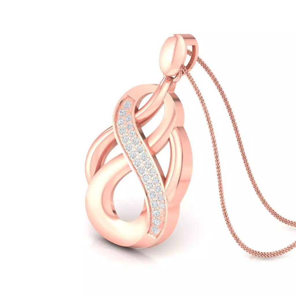 Pendant Casual massive pipe 3D print model