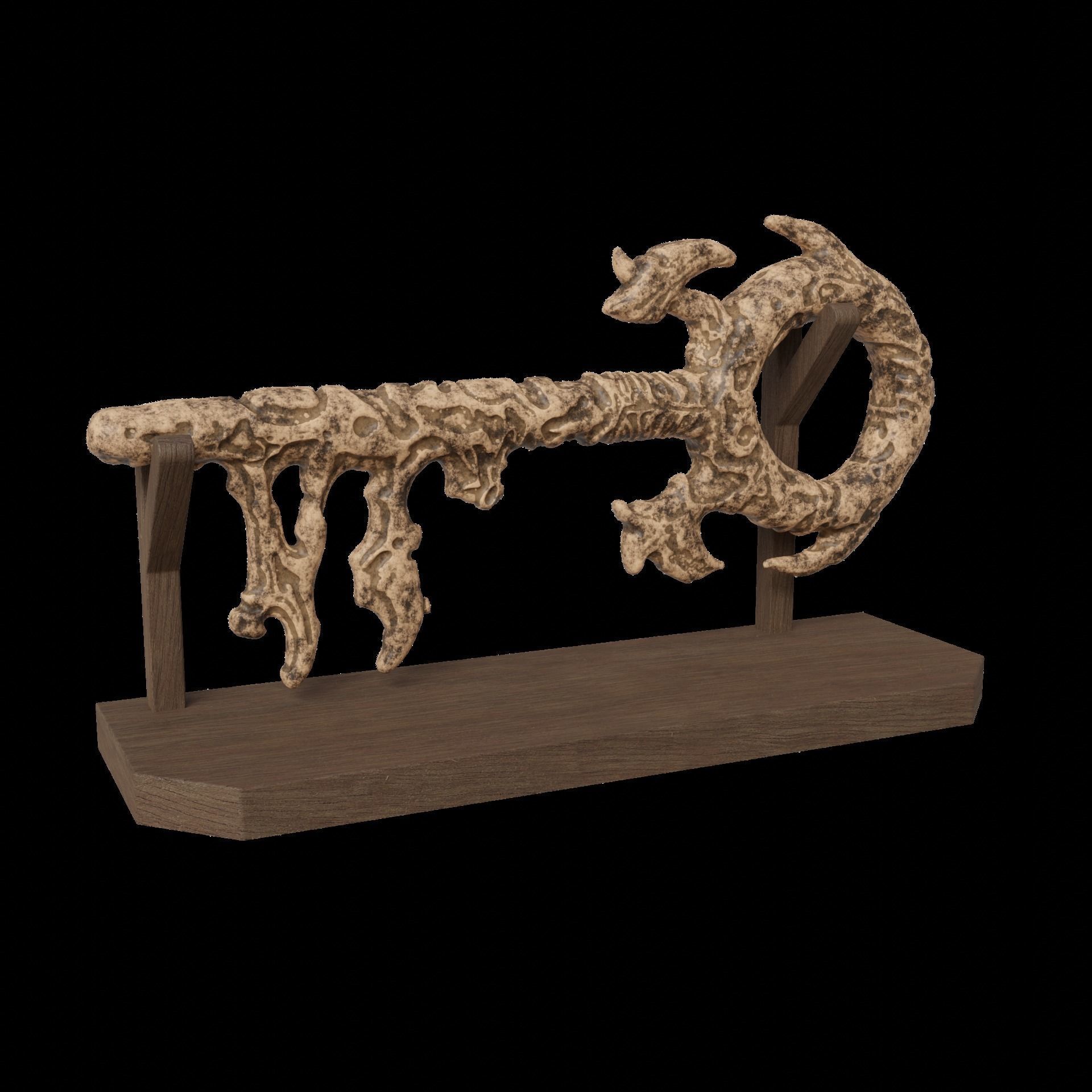 Sandman Key to Hell 3D print model_10