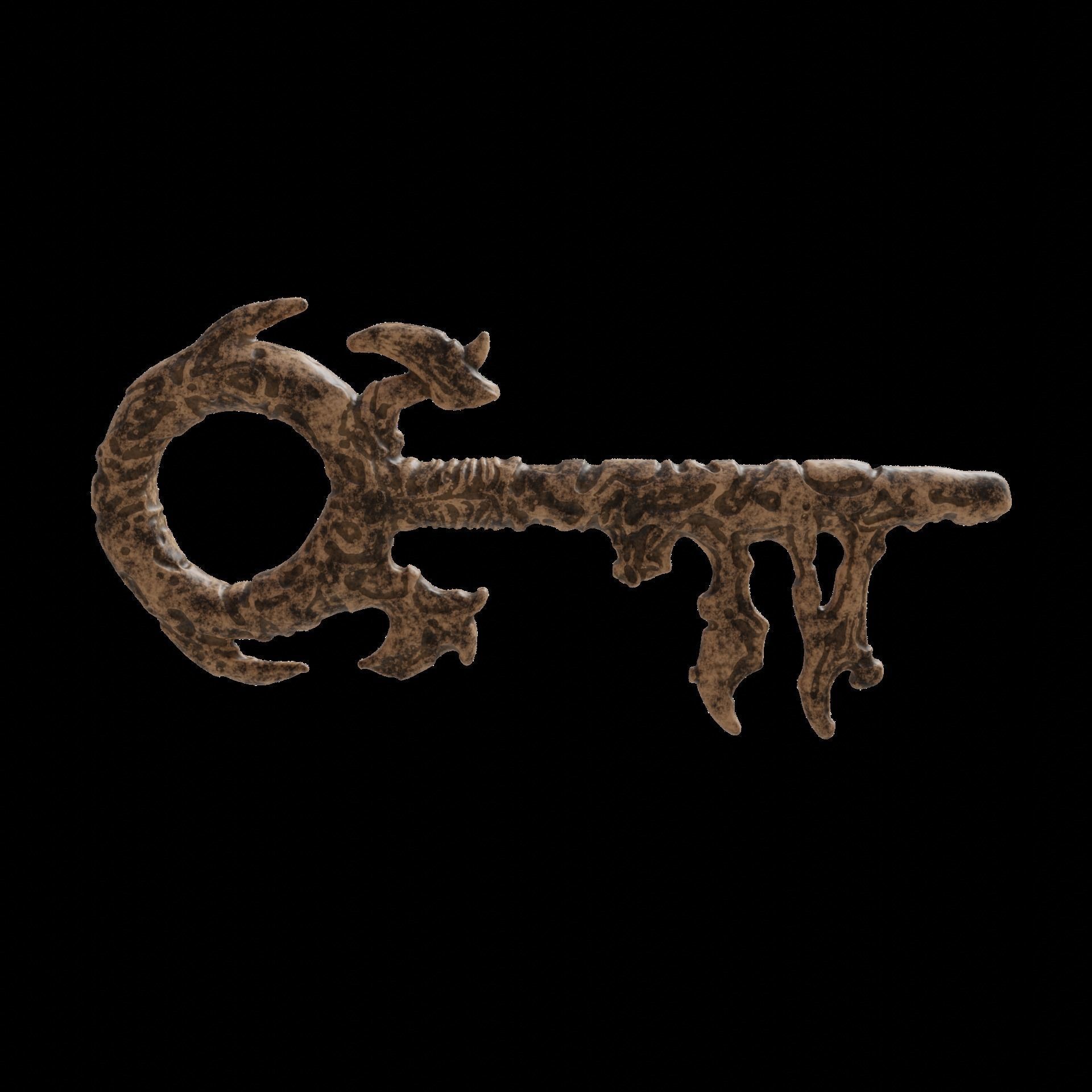 Sandman Key to Hell 3D print model_8