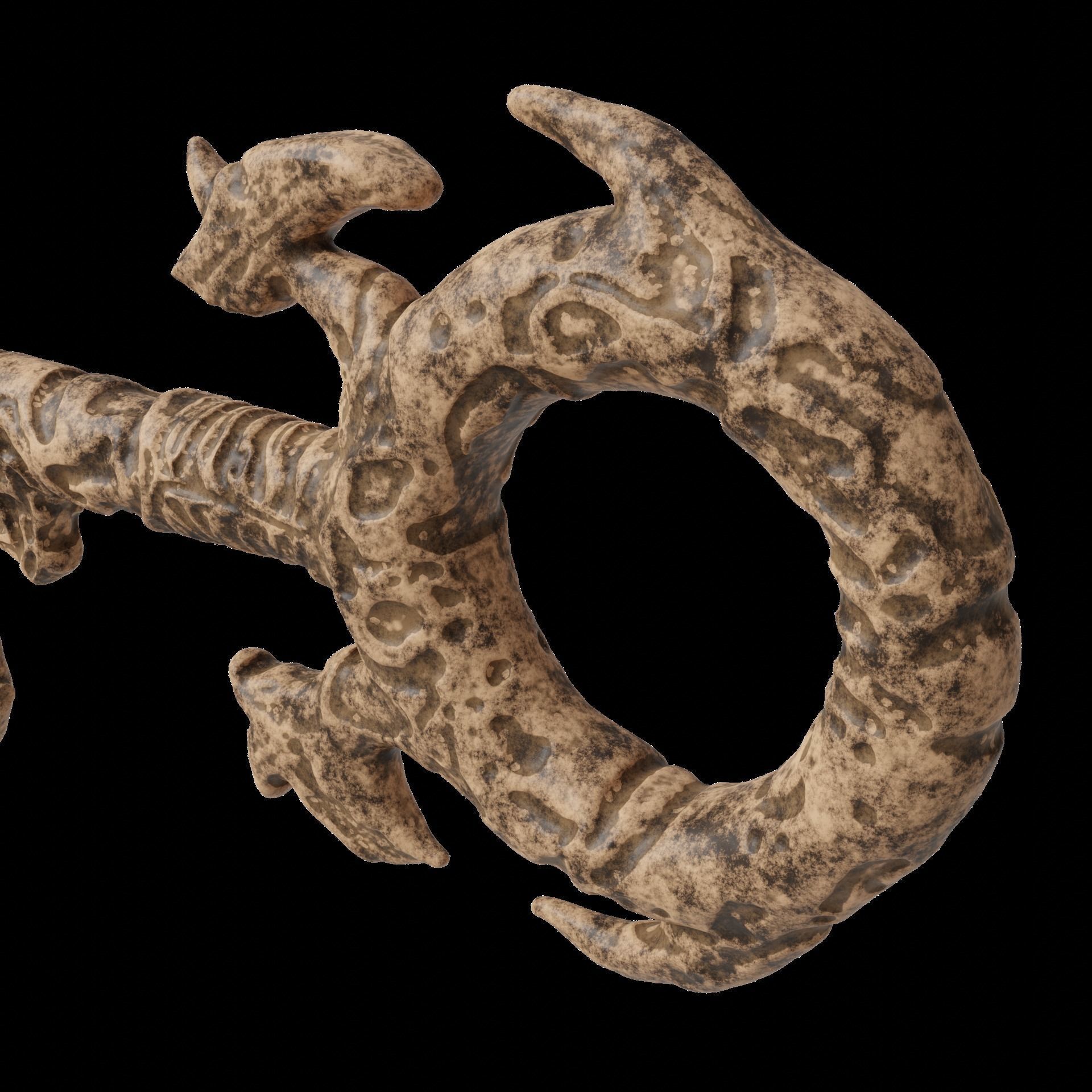 Sandman Key to Hell 3D print model_7