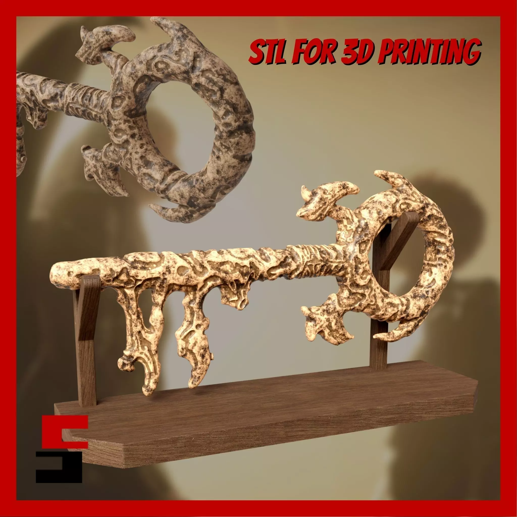 Sandman Key to Hell 3D print model_0