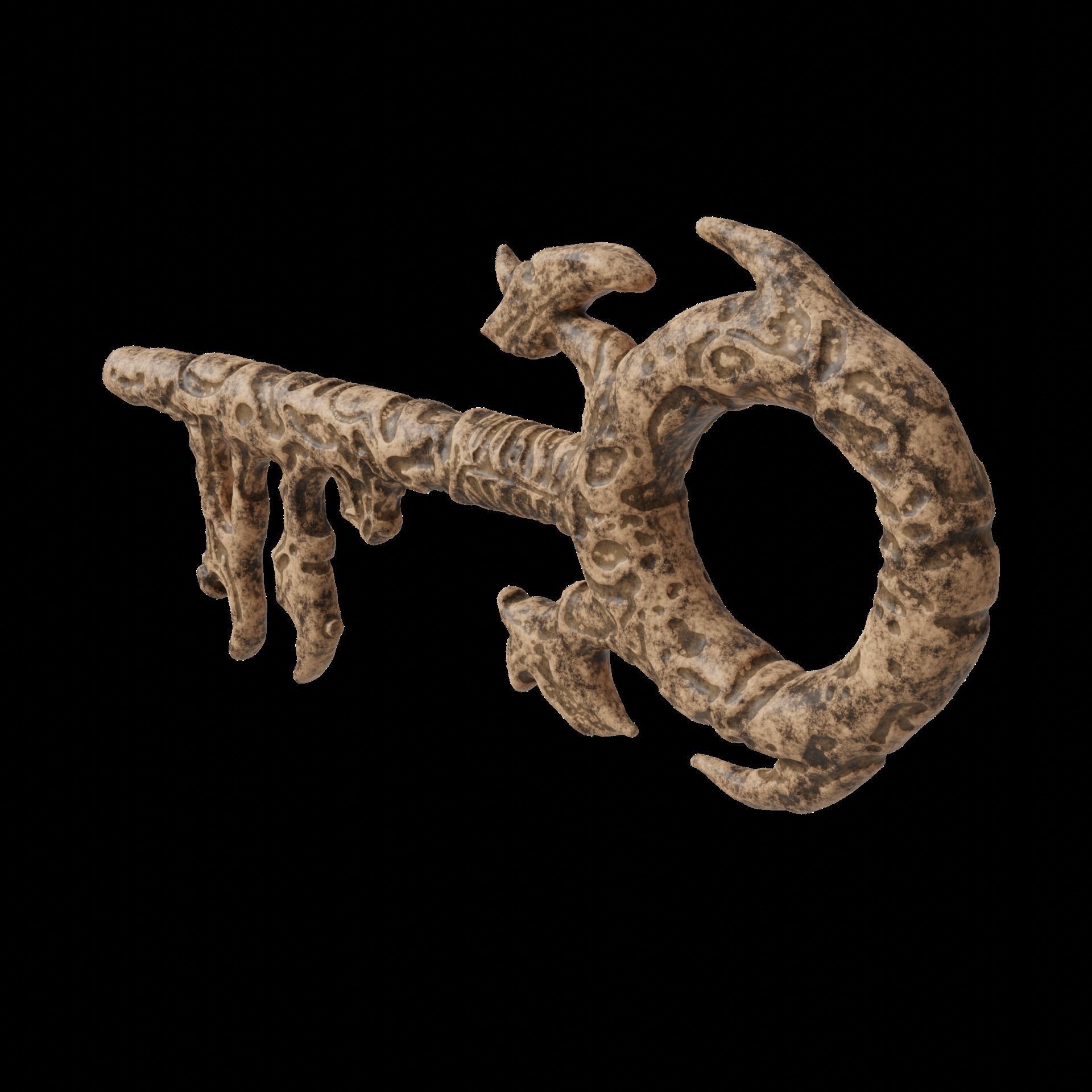 Sandman Key to Hell 3D print model_6