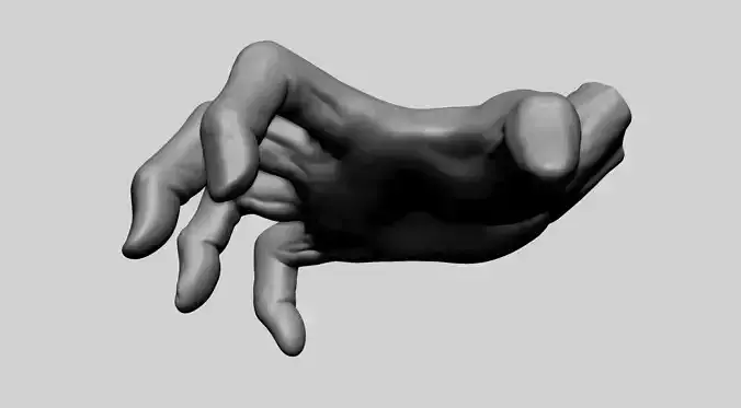 Hand Model B 3D model