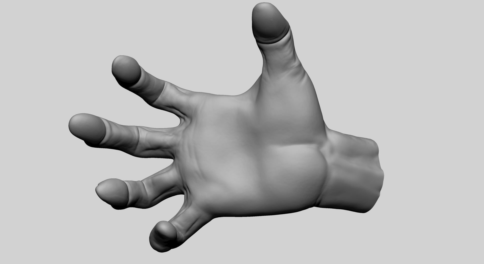 Hand Model B 3D model | CGTrader