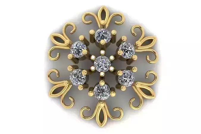 Flower Style Nose Pin