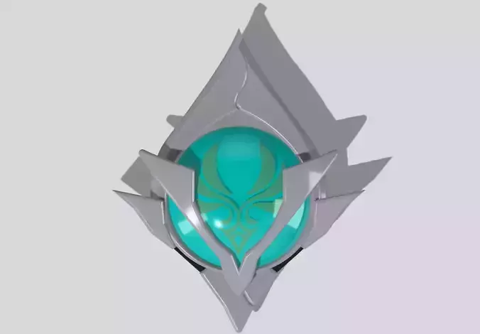 Snezhnaya Anemo Vision Genshin Impact 3D print model