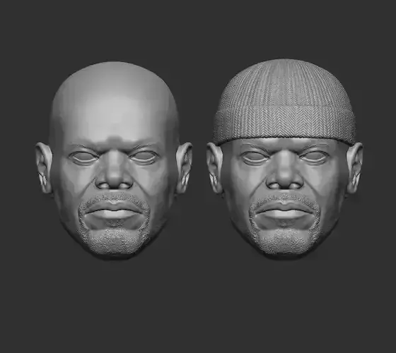 Shaft Samuel L Jackson - Headsculpt for Action Figures