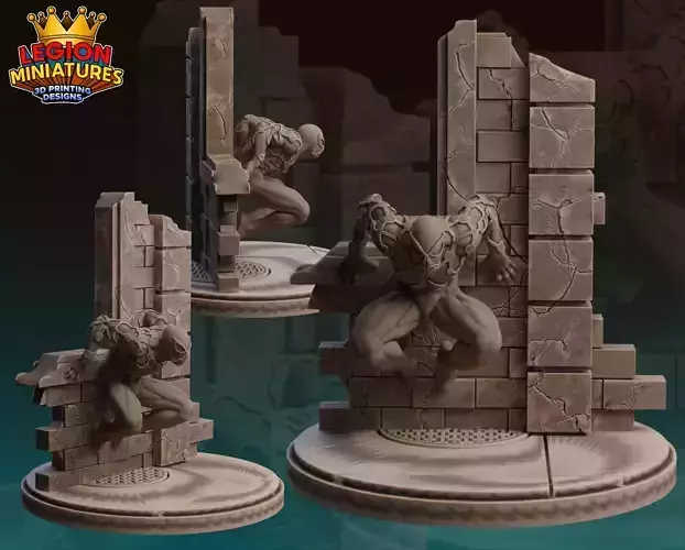 Marvel crisis protocol cosmic spiderman presupported included 