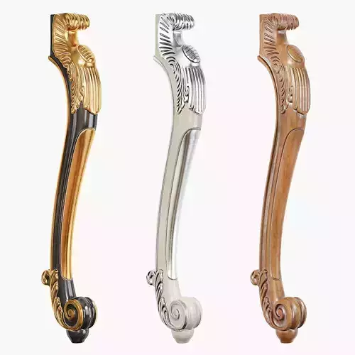 Classic leg 055 3D model