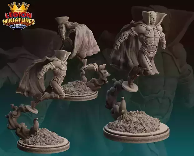 Marvel crisis protocol mr miracle presupported included 