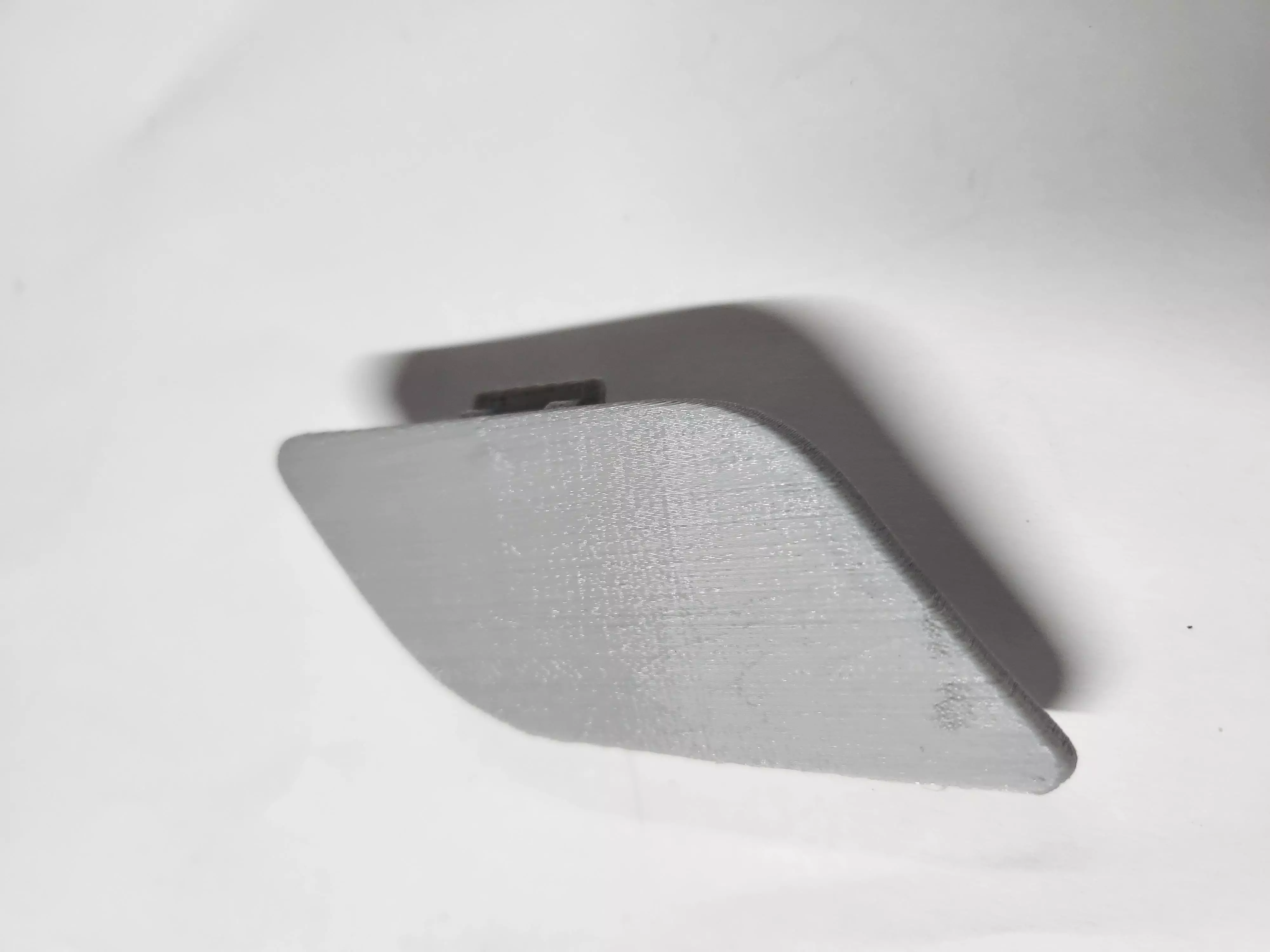 mercedes E200 w211 front bumper tow cover 3D print model_0