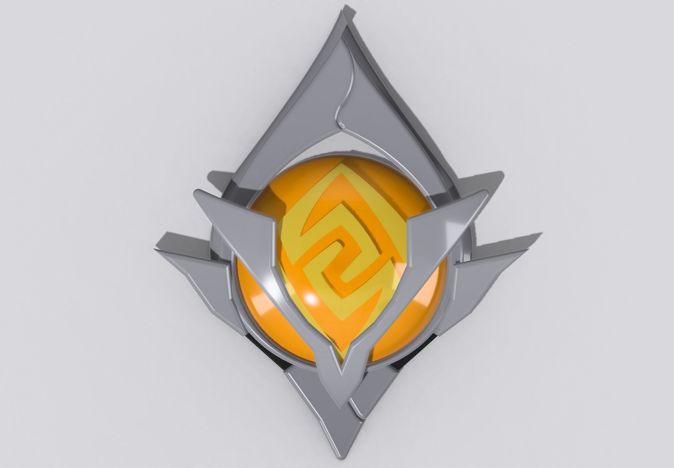 Snezhnaya Geo Vision Genshin Impact 3D print model_3