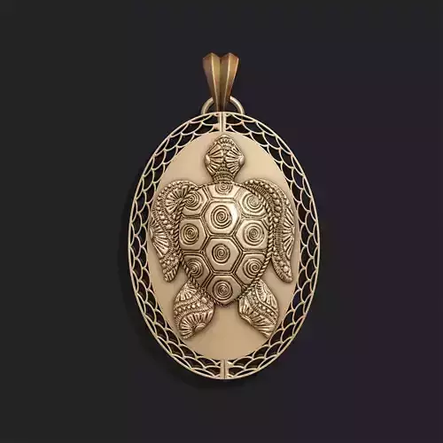 Turtle  Pendant  
