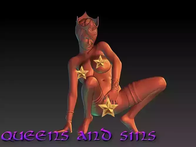 Queens and sins - Queen Ingrid- erotic miniature 