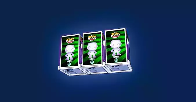 Revamped Funko Pop Wall Mount Kit STL OBJ 3D print model