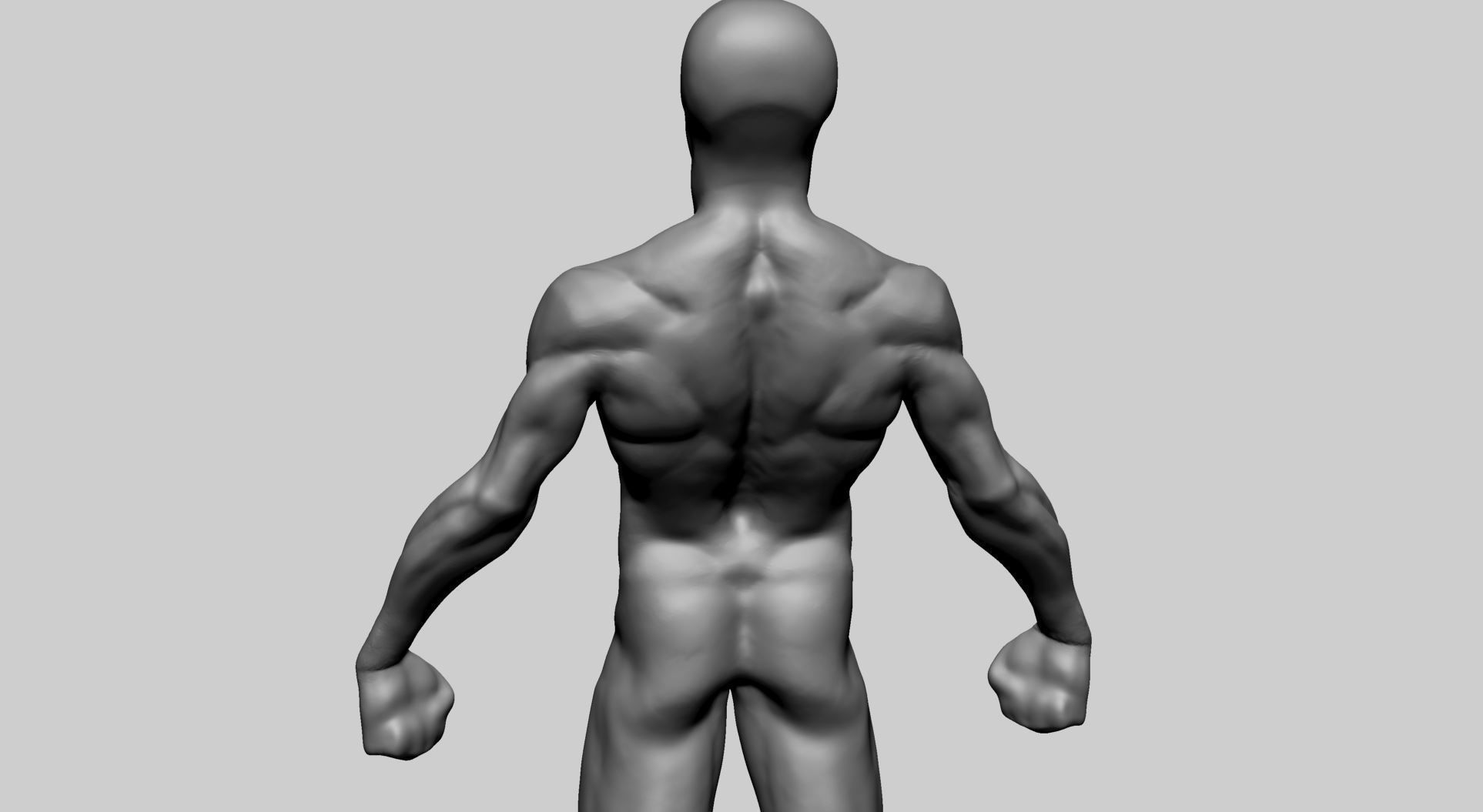 Base Male Anatomy Printable 3D print model_10