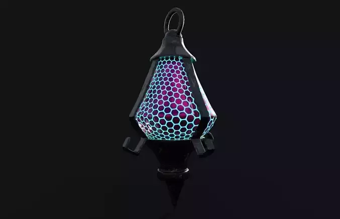 lantern futuristic lamp