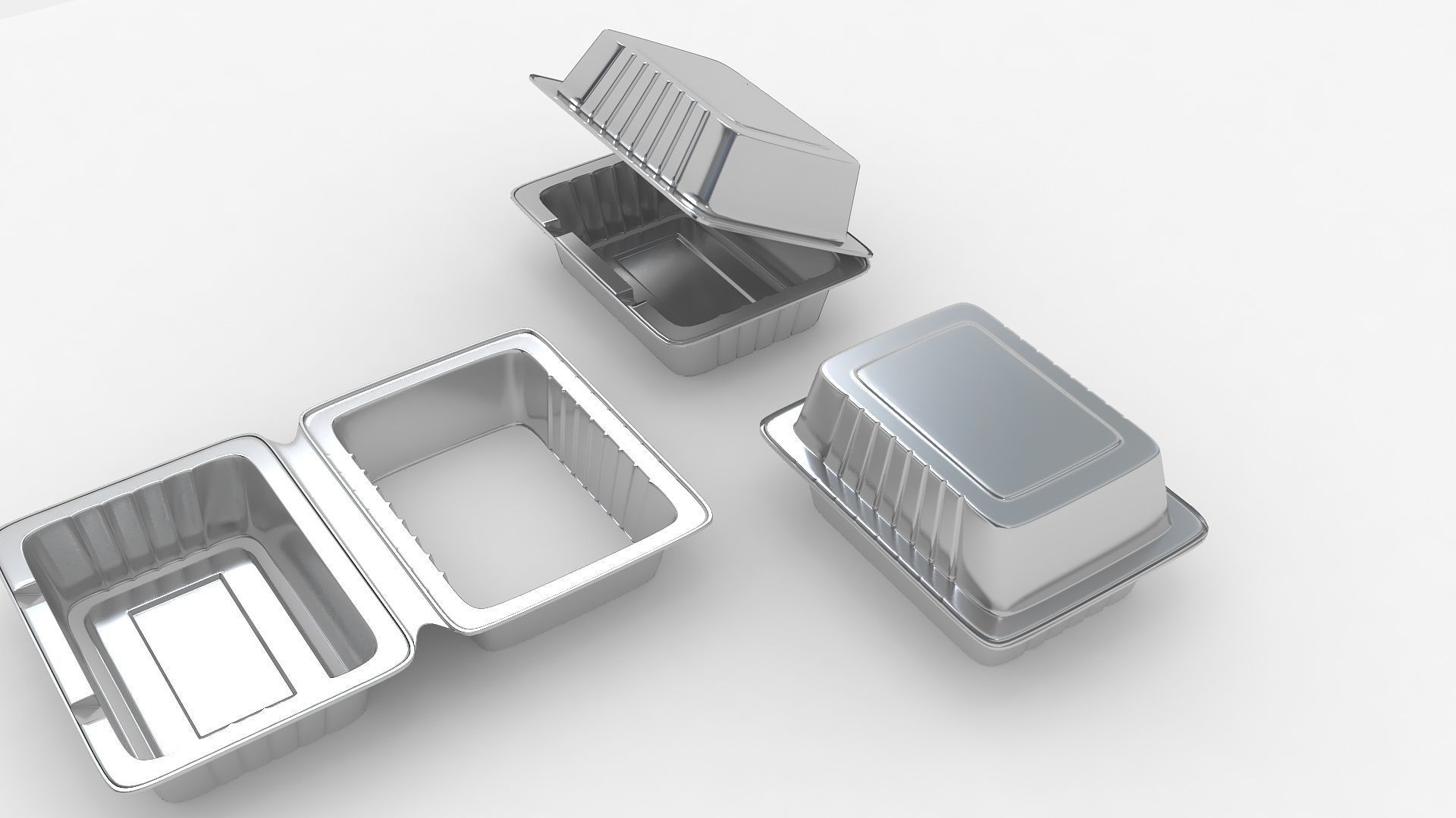 Food Containers 3D model_5