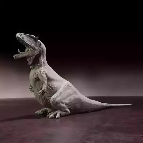 Carcharadontosaurus jawn - pre-supported dinosaur 3D print model
