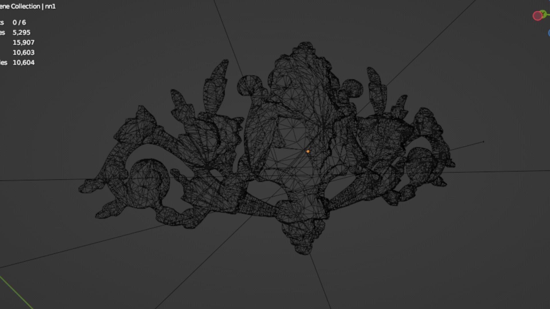 Classic decor ornament 220 3D model_6