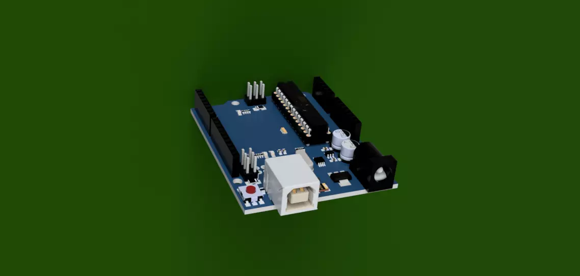 Arduino Uno 3D model_0