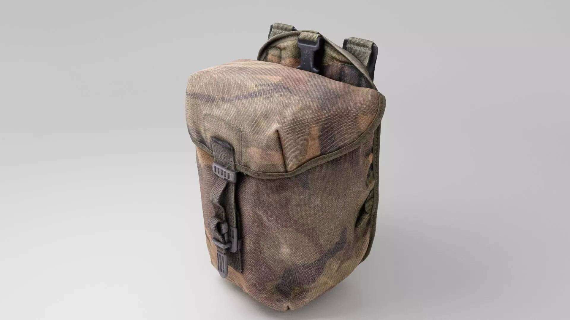 Ammunition army pouch for soldier tactical 3D model