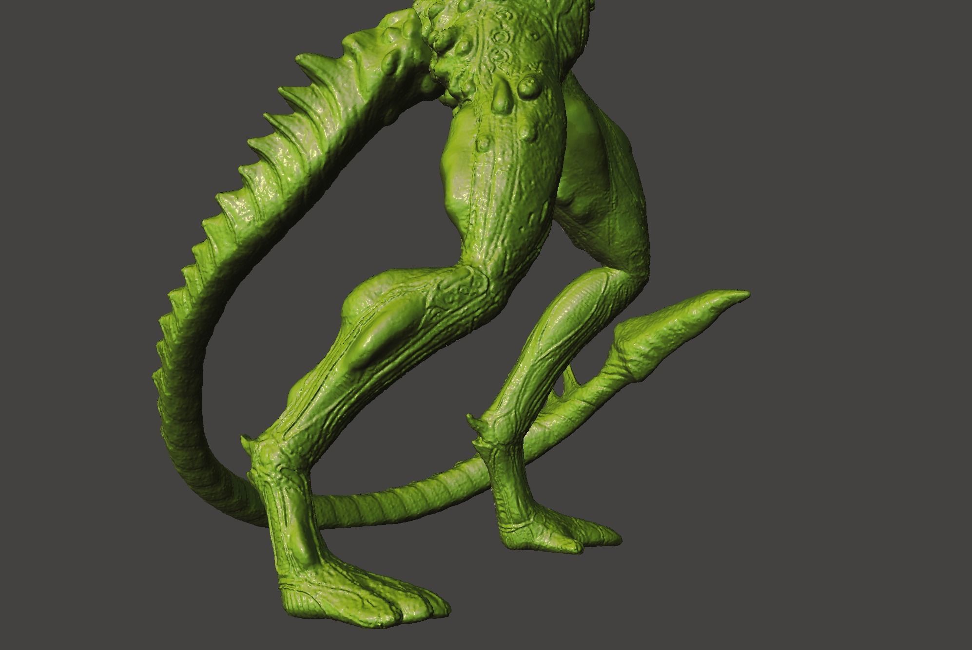 ALIEN BOILER XENOMORPH ALIENS COLONIAL MARINES hi-poly STL 3D print model_34