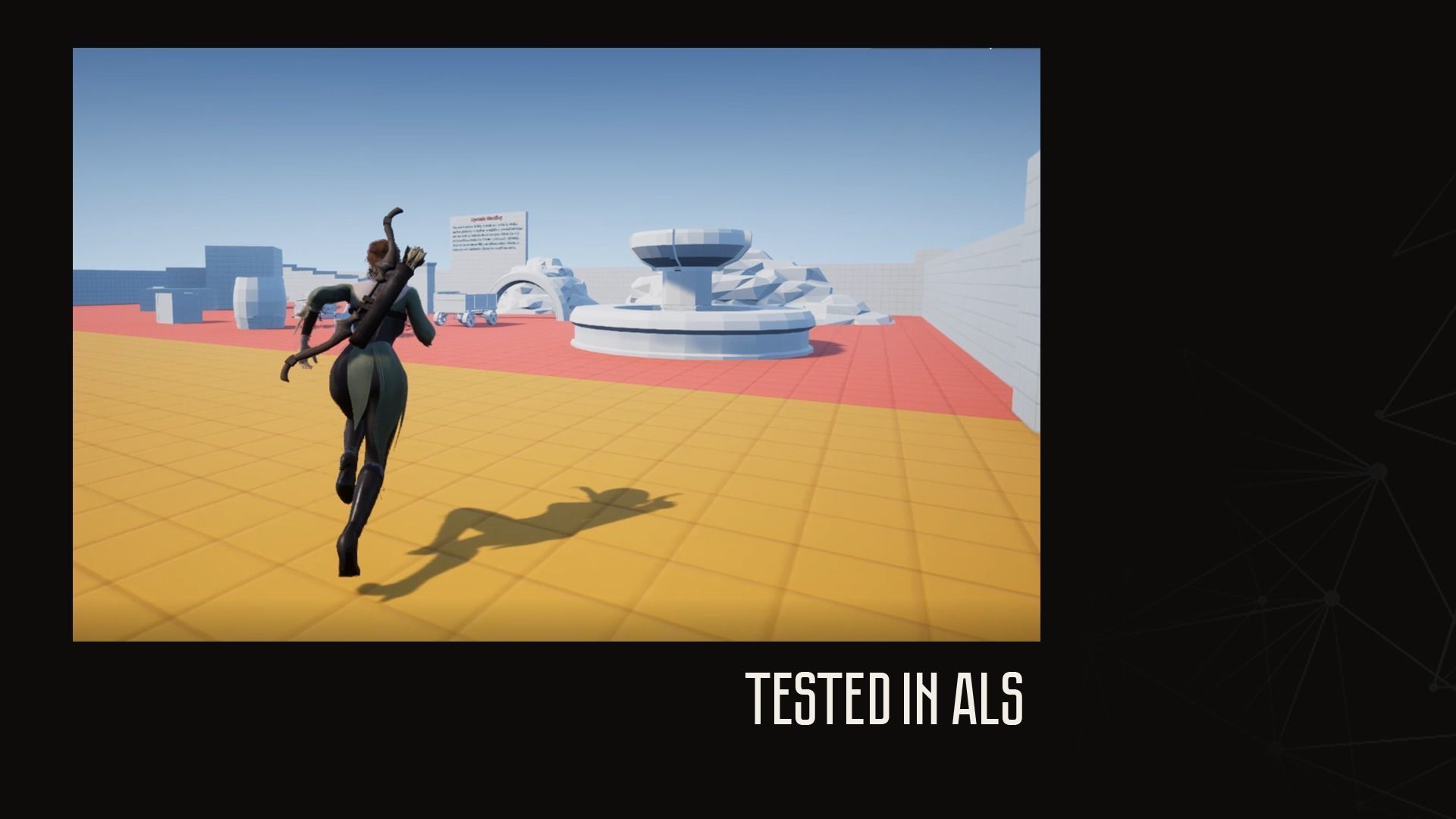 Elf Archer - Game Ready Low-poly 3D model_17