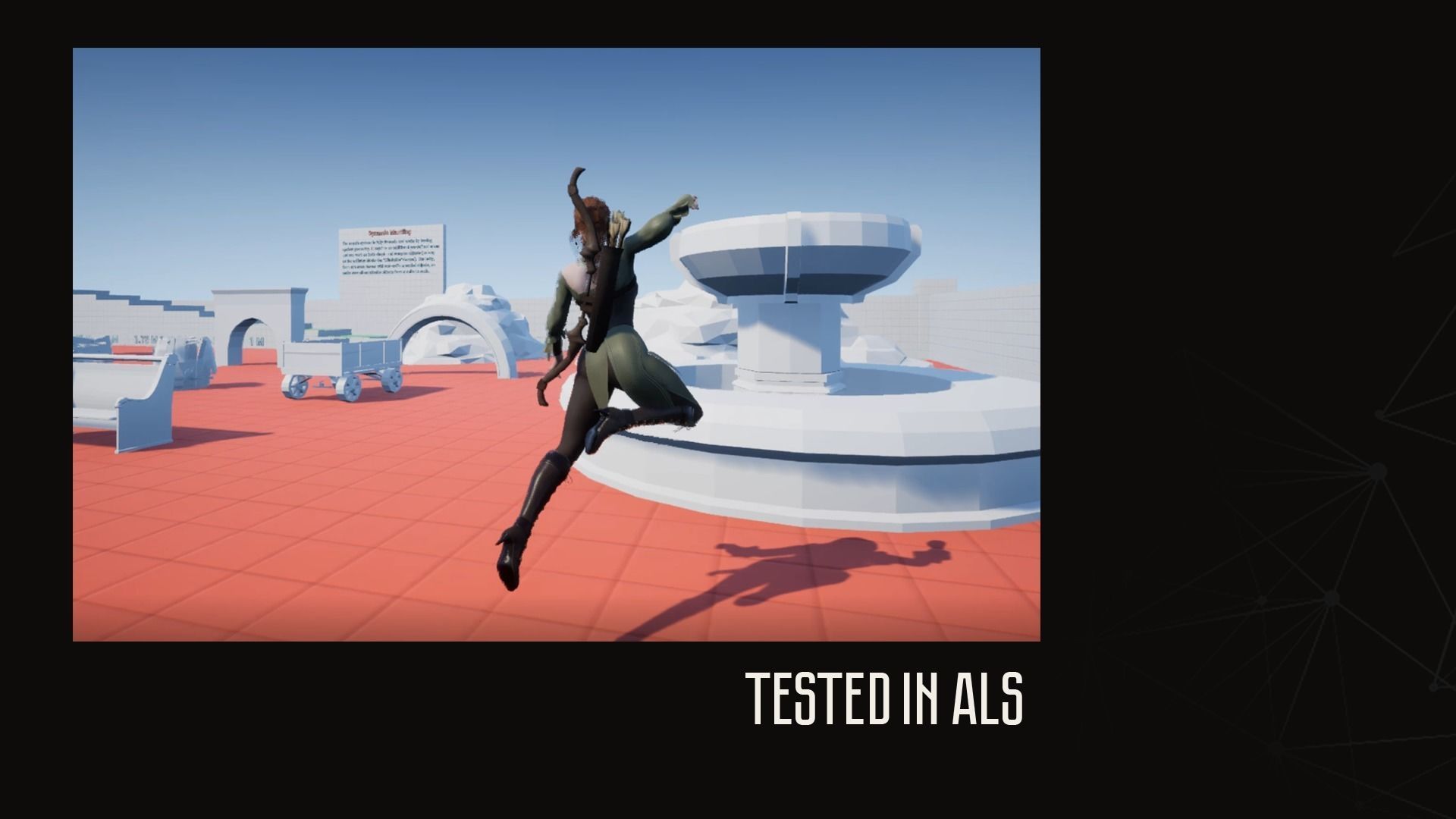 Elf Archer - Game Ready Low-poly 3D model_16