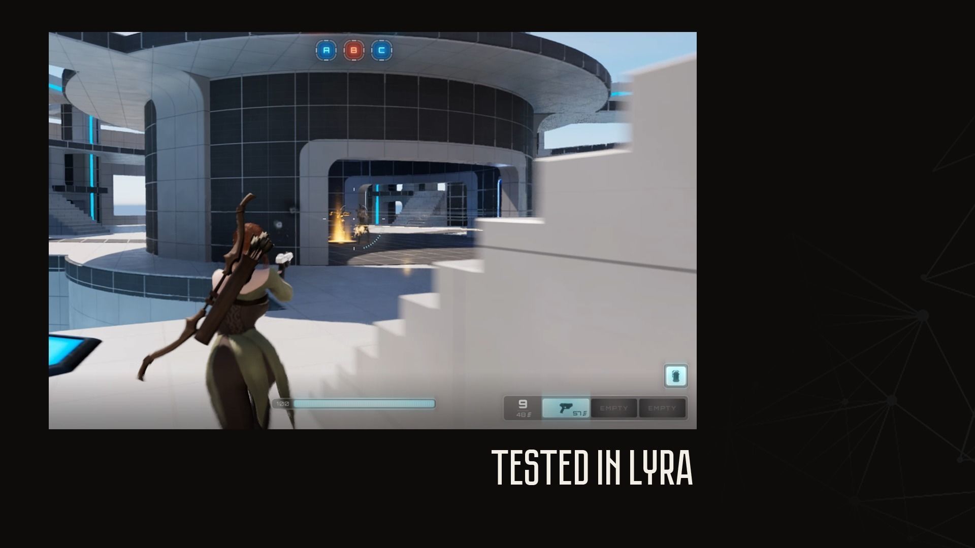 Elf Archer - Game Ready Low-poly 3D model_14